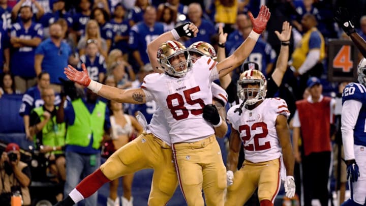 INDIANAPOLIS, IN - OCTOBER 08: George Kittle