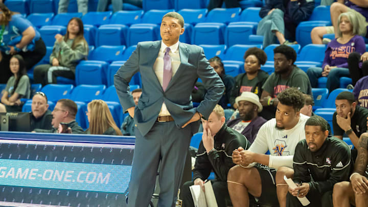 NCAA Basketball Northwestern State Demons head coach Corey Gipson Scott Clause-USA TODAY Sports