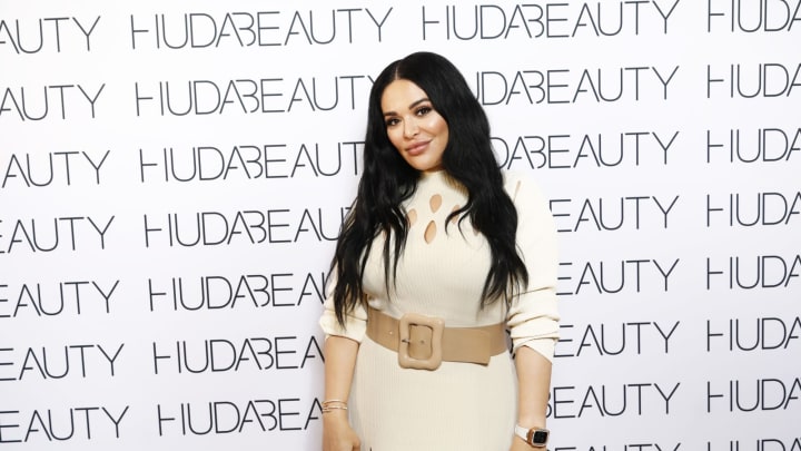 PARIS, FRANCE – JUNE 30: Mona Kattan is pictured at the Luxury Hotelschool Paris during a Huda Beauty presentation on June 30, 2022 in Paris, France. (Photo by Julien M. Hekimian/Getty Images For Huda Beauty)