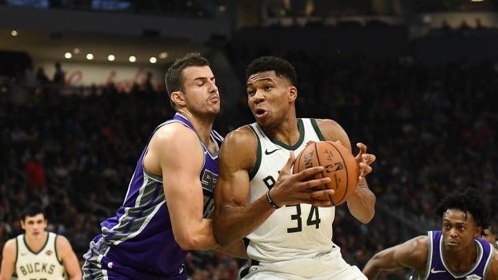 Milwaukee Bucks: Giannis Antetokounmpo, Ersan Ilyasova, Sacramento Kings: Nemanja Bjelica, De'Aaron Fox