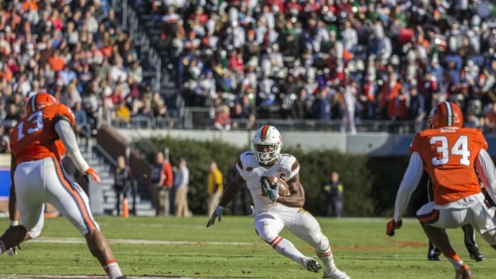 CHARLOTTESVILLE, VA - NOVEMBER 12: Mark Walton