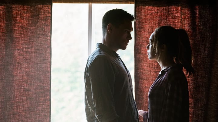 Sam Underwood as Jake Otto, Alycia Debnam-Carey as Alicia Clark, Fear The Walking Dead — AMC