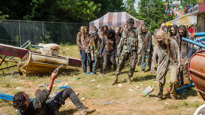 Rick Grimes (Andrew Lincoln) in Episode 12 Photo by Gene Page/AMC
