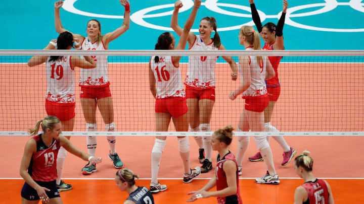 Live top olympic volleyball