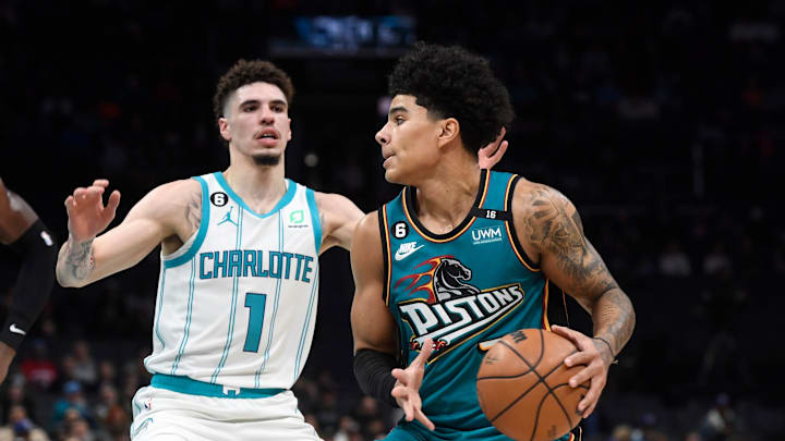 Charlotte Hornets LaMelo Ball Mandatory Credit: Sam Sharpe-USA TODAY Sports