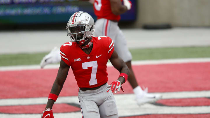 Sevyn Banks has to show his improvement from a year ago for the Ohio State Football team. Mandatory Credit: Joseph Maiorana-USA TODAY Sports