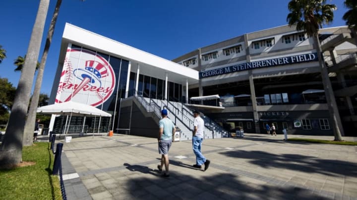 TAMPA, FL - MARCH 13: A general view of Steinbrenner Field on March 13, 2020 in Tampa, Florida. Major League Baseball is suspending Spring Training and delaying the start of the regular season by at least two weeks due to the ongoing threat of the Coronavirus (COVID-19) outbreak. (Photo by Carmen Mandato/Getty Images)