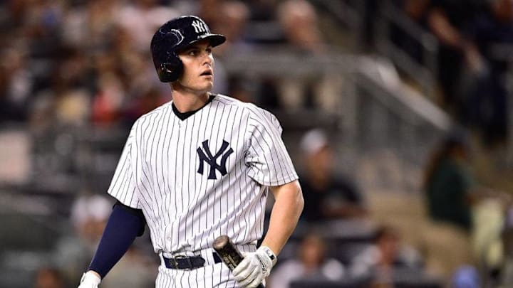 NEW YORK, NY - SEPTEMBER 08: Greg Bird (Photo by Steven Ryan/Getty Images)