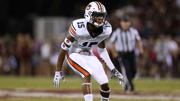Jordyn Peters #15 of the Auburn Tigers (Photo by Jonathan Bachman/Getty Images)