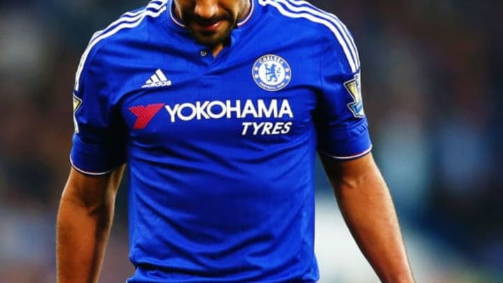 LONDON, ENGLAND - OCTOBER 03: Radamel Falcao Garcia of Chelsea reacts during the Barclays Premier League match between Chelsea and Southampton at Stamford Bridge on October 3, 2015 in London, United Kingdom. (Photo by Jordan Mansfield/Getty Images)