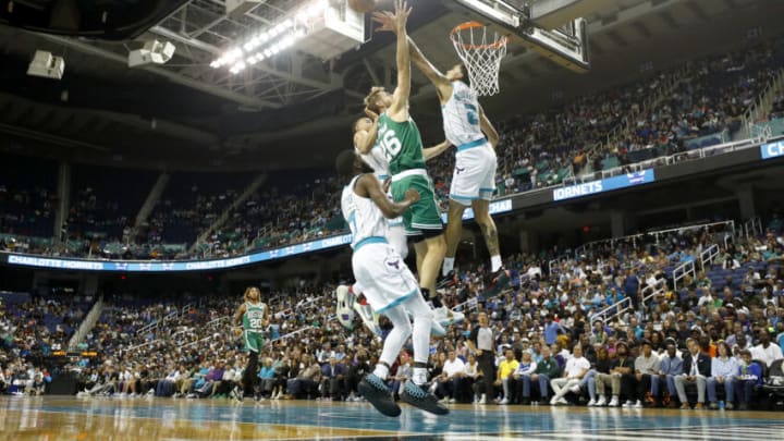 Boston Celtics training camp signee Jake Layman has inked a deal with Panathinaikos in Greece and won't be reporting to the Maine Celtics (Photo by Jared C. Tilton/Getty Images) Boston Celtics training camp signee Jake Layman has inked a deal with Panathinaikos in Greece and won't be reporting to the Maine Celtics (Photo by Jared C. Tilton/Getty Images)