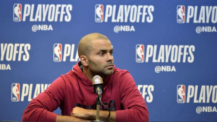 SAN ANTONIO, TX - APRIL 19: Tony Parker