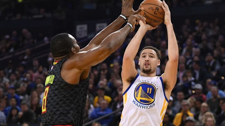 Golden State Warriors guard Klay Thompson (11) is in my DraftKings daily picks for today. Mandatory Credit: Kyle Terada-USA TODAY Sports