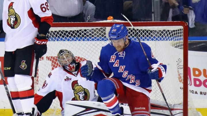 NEW YORK, NY - MAY 02: Michael Grabner