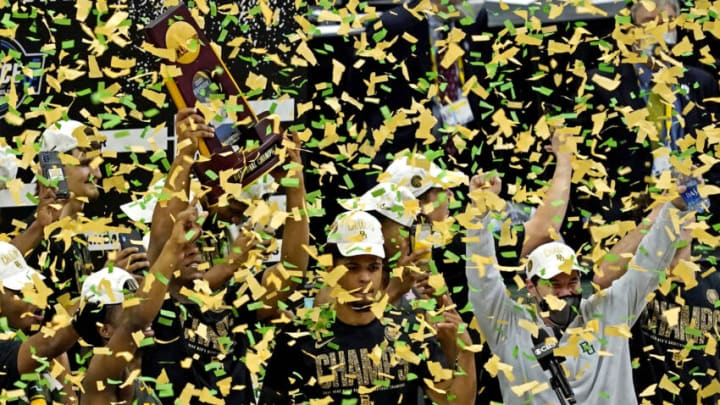 The Baylor Bears won the 2021 college basketball championship. (Robert Deutsch-USA TODAY Sports)