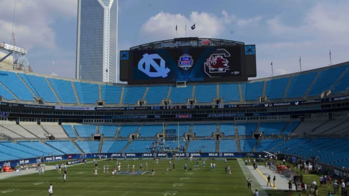 College GameDay will be in Charlotte when South Carolina football kicks off the 2023 season against the North Carolina Tar Heels. Mandatory Credit: Joshua S. Kelly-USA TODAY Sports