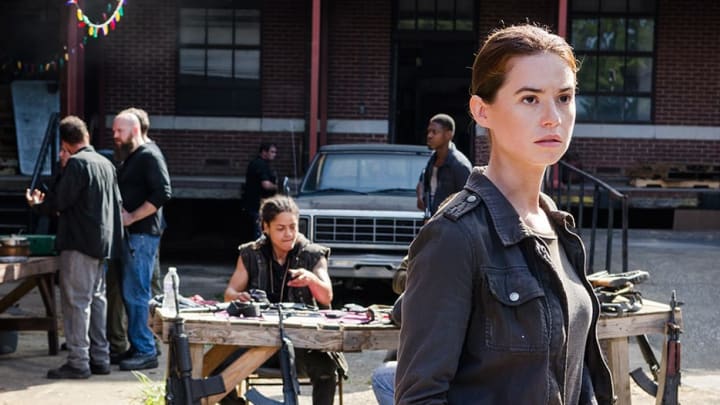 Mara (Lindsey Garrett) in The Walking Dead Season 8 Episode 2 Photo by Gene Page/AMC