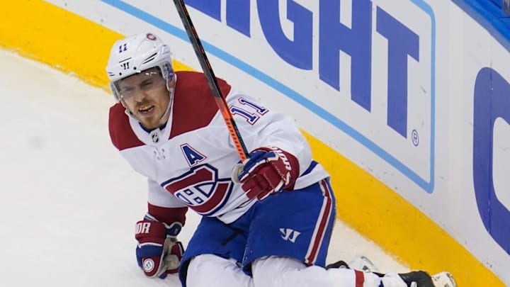 Aug 19, 2020; Toronto, Ontario, CAN; Montreal Canadiens Brendan Gallagher. Mandatory Credit: John E. Sokolowski-USA TODAY Sports