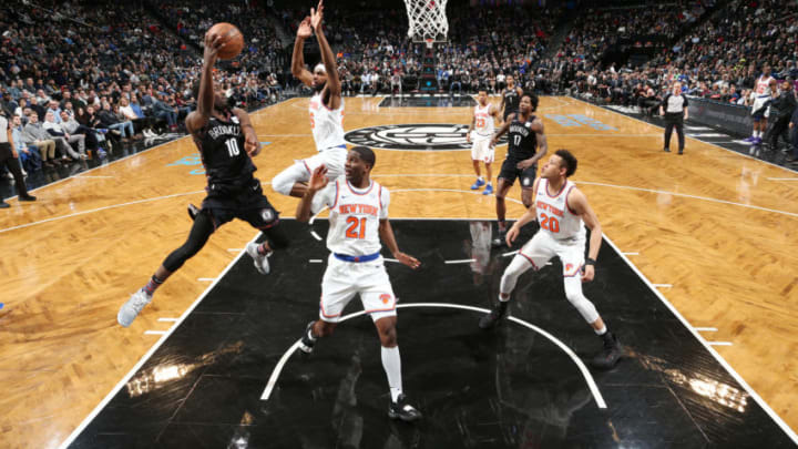 Brooklyn Nets Theo Pinson. Mandatory Copyright Notice: Copyright 2019 NBAE (Photo by Nathaniel S. Butler/NBAE via Getty Images)