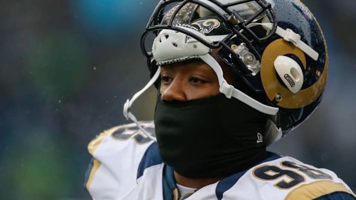 SEATTLE, WA - DECEMBER 27: Defensive tackle Nick Fairley