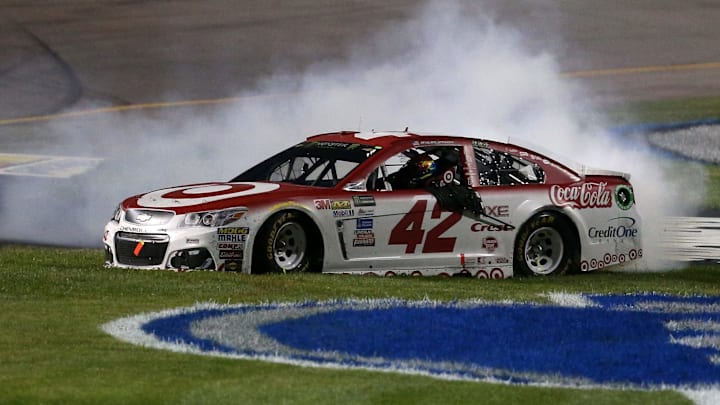 RICHMOND, VA – SEPTEMBER 09: Kyle Larson, driver of the #42 Target Chevrolet (Photo by Sean Gardner/Getty Images)