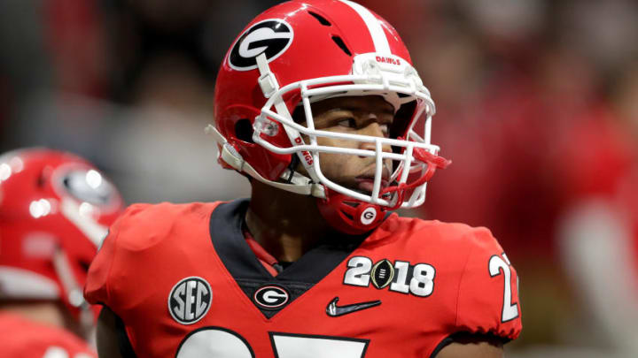 ATLANTA, GA - JANUARY 08: Nick Chubb