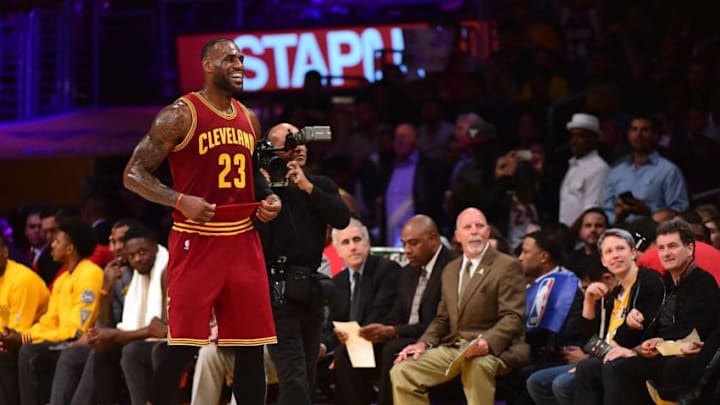 LOS ANGELES, CA - MARCH 10: LeBron James (Photo by Harry How/Getty Images)