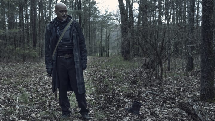 Seth Gilliam as Father Gabriel Stokes- The Walking Dead _ Season 11, Episode 3 – Photo Credit: Josh Stringer/AMC