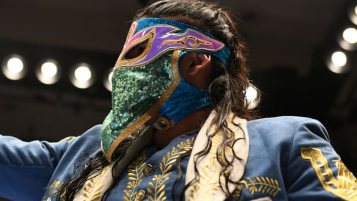 TOKYO,JAPAN - MAY 23: Bandido looks on during the New Japan Pro-Wrestling 'Best Of Super Jr.' at Korakuen Hall on May 23, 2019 in Tokyo, Japan. (Photo by Etsuo Hara/Getty Images) (Photo by Etsuo Hara/Getty Images)
