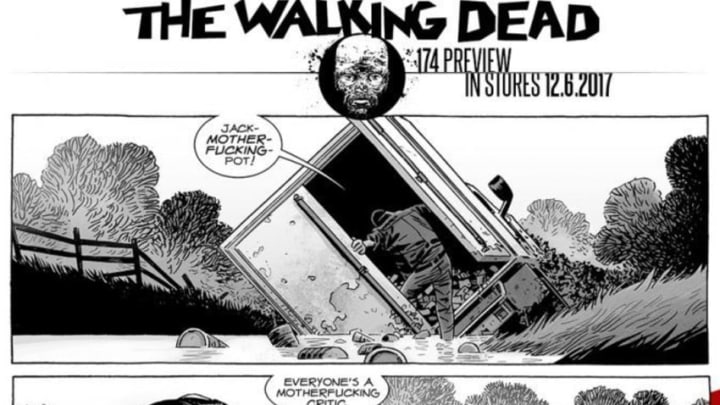 The Walking Dead issue 174 preview panels - Image Comics and Skybound