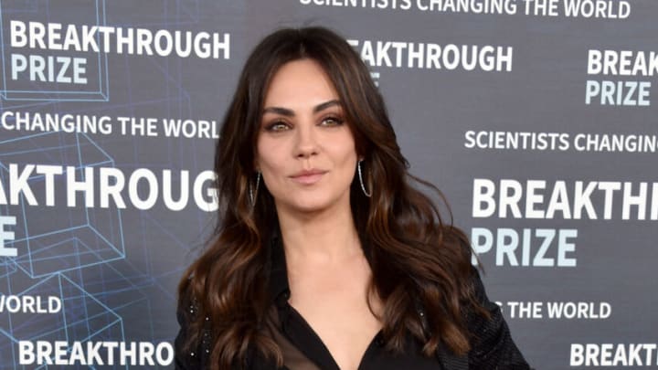 LOS ANGELES, CALIFORNIA – APRIL 15: Mila Kunis attends the 9th Annual Breakthrough Prize Ceremony at Academy Museum of Motion Pictures on April 15, 2023 in Los Angeles, California. (Photo by Gregg DeGuire/WireImage)