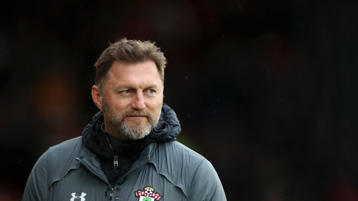 SOUTHAMPTON, ENGLAND – FEBRUARY 15: Ralph Hasenhuttl, Manager of Southampton looks on during the Premier League match between Southampton FC and Burnley FC at St Mary’s Stadium on February 15, 2020 in Southampton, United Kingdom. (Photo by Naomi Baker/Getty Images)