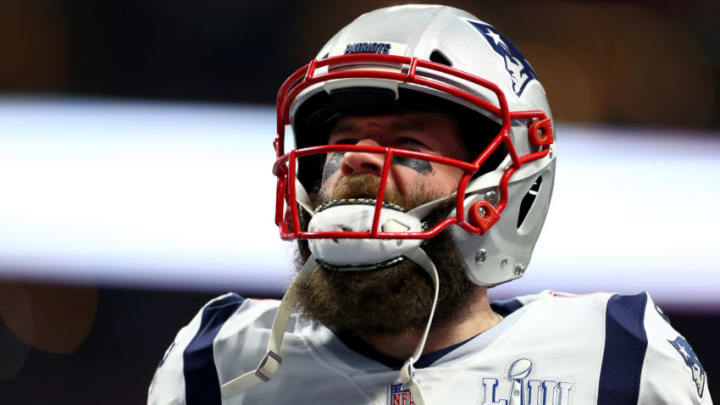 ATLANTA, GEORGIA - FEBRUARY 03: Julian Edelman #11 of the New England Patriots warms up prior to Super Bowl LIII against the Los Angeles Rams at Mercedes-Benz Stadium on February 03, 2019 in Atlanta, Georgia. (Photo by Maddie Meyer/Getty Images)
