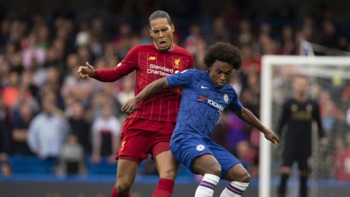 Liverpool, Willian, Virgil van Dijk (Photo by Visionhaus)