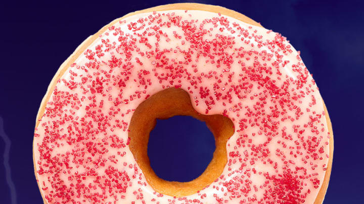 Dunkin' Spicy Ghost Pepper Donut. Image courtesy Dunkin'