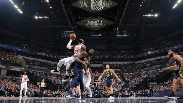 INDIANAPOLIS, IN - JANUARY 12: LeBron James