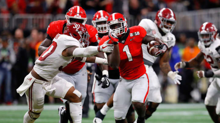 ATLANTA, GA - JANUARY 08: Sony Michel
