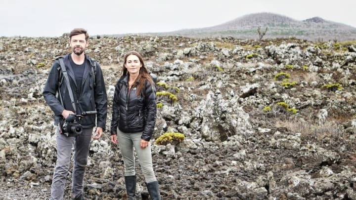 Filmmaker and explorer J.J. Kelley and journalist Kinga Philipps journey off the map and into the wilderness to track down answers to puzzling missing persons cases in new series “Lost in the Wild.”.. Courtesy of Travel Channel