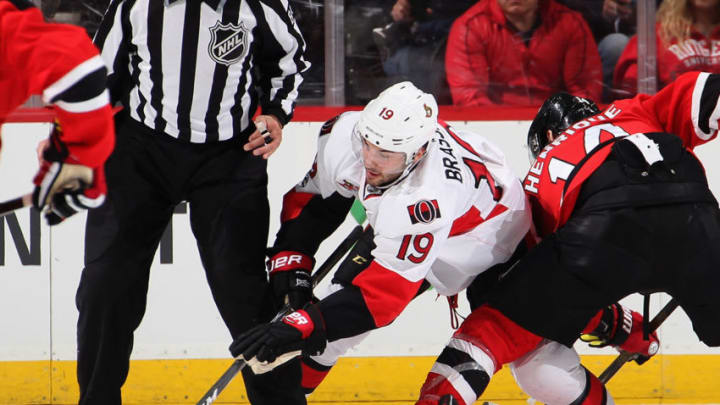 NEWARK, NJ - FEBRUARY 21: Derick Brassard