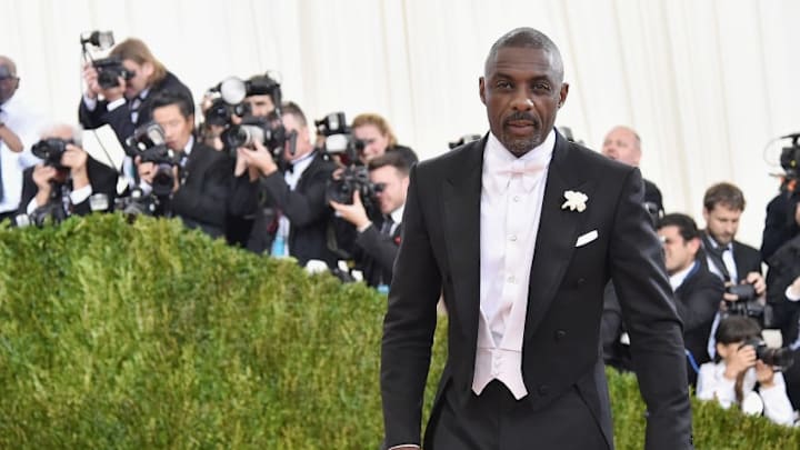 NEW YORK, NY - MAY 02: Idris Elba attends the 'Manus x Machina: Fashion In An Age Of Technology' Costume Institute Gala at Metropolitan Museum of Art on May 2, 2016 in New York City. (Photo by Mike Coppola/Getty Images for People.com)