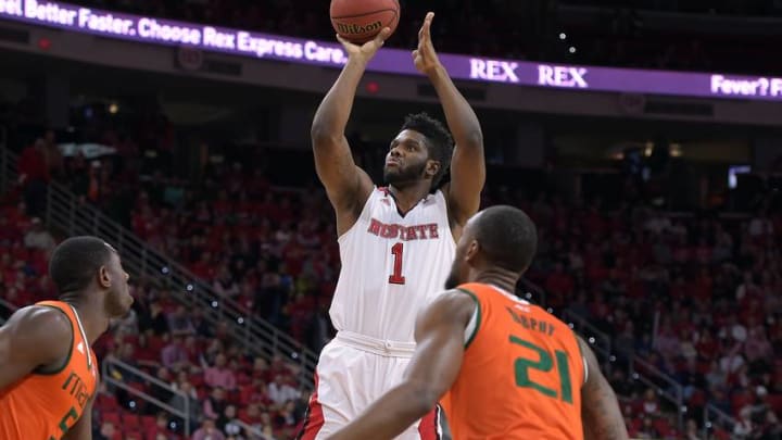 RALEIGH, NC - JANUARY 30: Lennard Freeman
