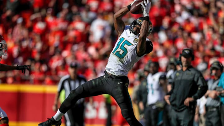 KANSAS CITY, MO - NOVEMBER 6: Wide receiver Allen Robinson
