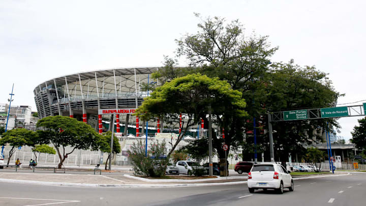 Conmebol Sul-Americana na Fonte Nova.