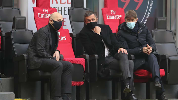 La dirigenza del Milan La dirigenza del Milan