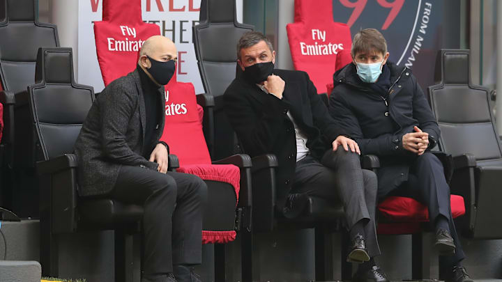 La dirigenza del Milan