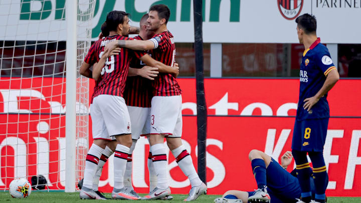 Hasil Pertandingan Dan Rating Pemain Ac Milan Vs As Roma Serie A 2019 20
