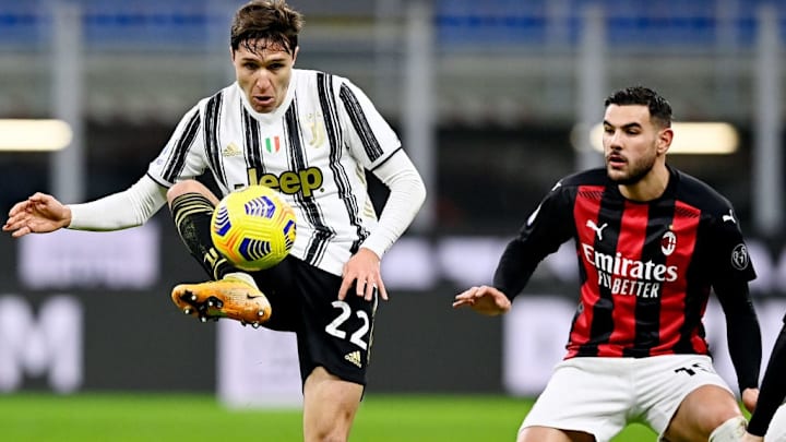 Theo Hernandez a eu beaucoup de mal face à Federico Chiesa.