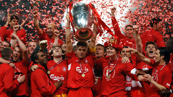 El Liverpool levantó la Champions League en 2005