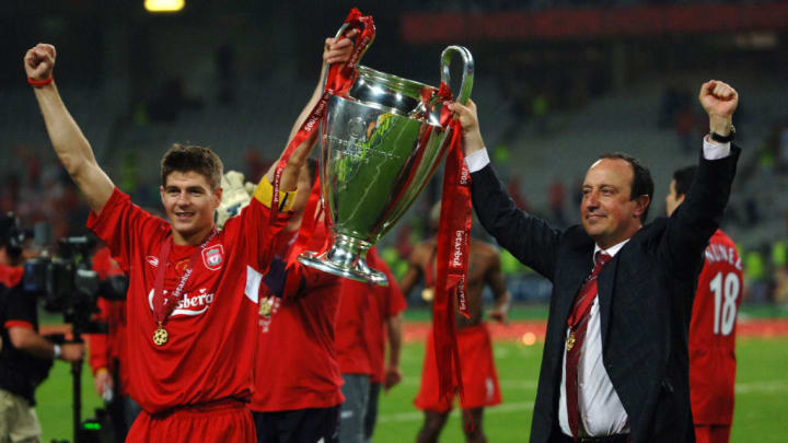 Steven Gerrard, Rafael Benitez