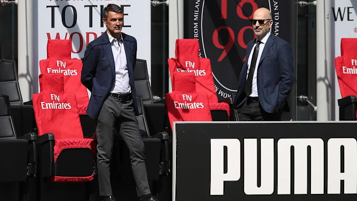 Paolo Maldini e Ivan Gazidis Paolo Maldini e Ivan Gazidis
